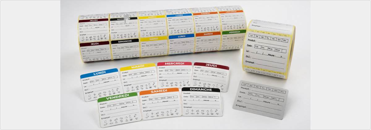 Identification et traçabilité des plats témoins
